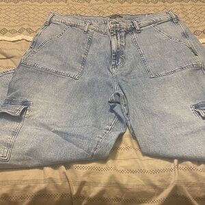 Silver Jeans Light Blue Flare & Wide Leg Jeans